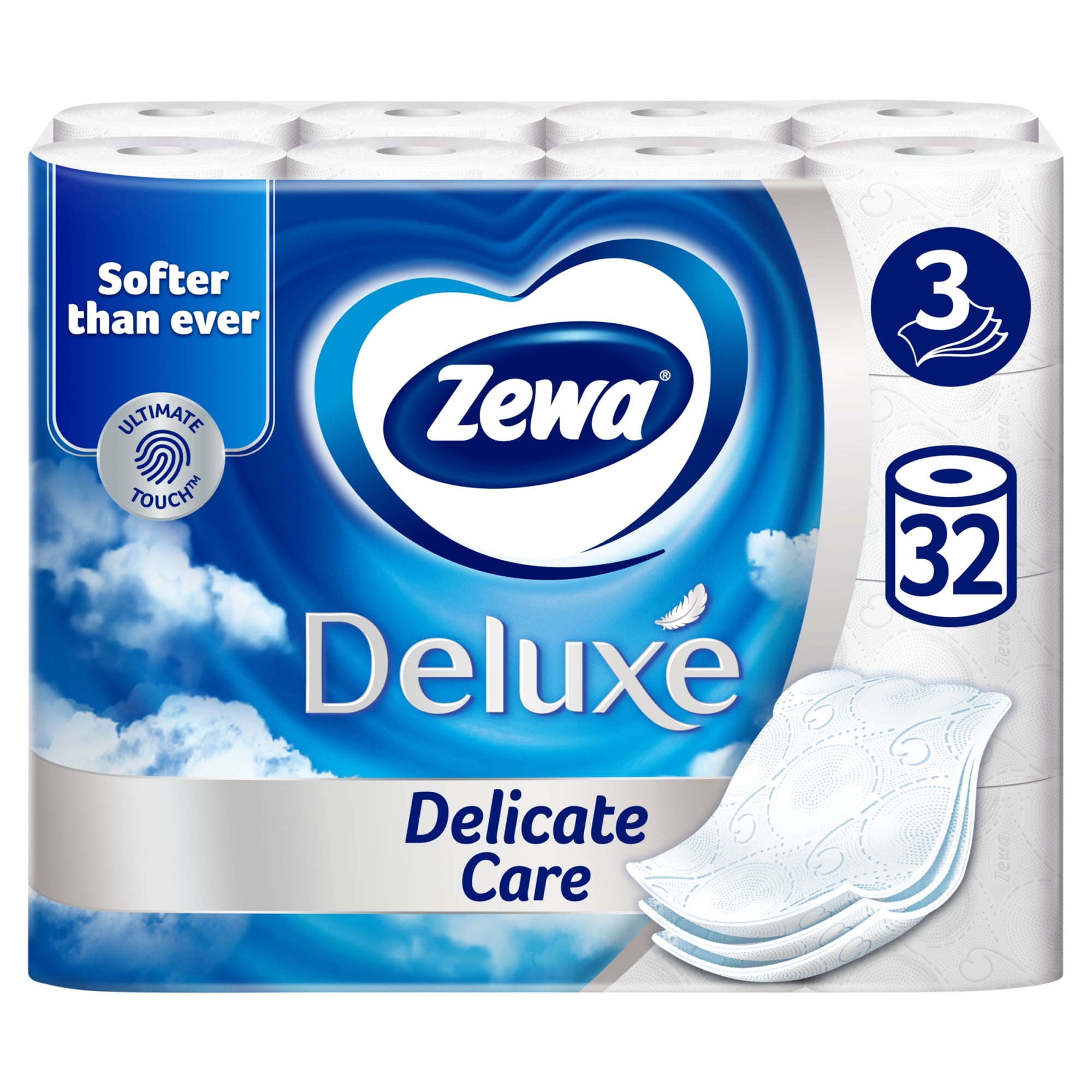 Zewa Deluxe Delicate Care 3 rétegű toalettpapír