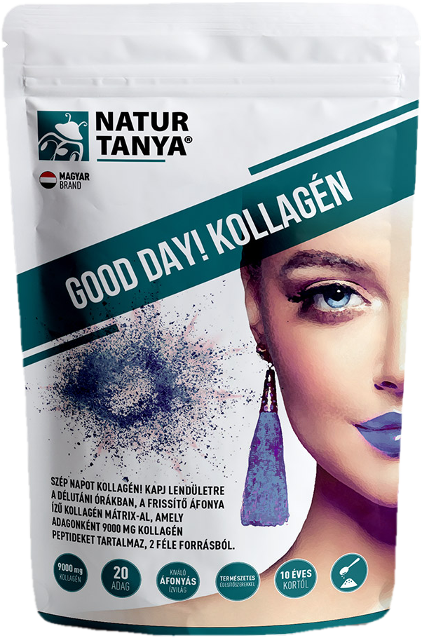 Good Day! Kollagén áfonya ízű italpor 237 g