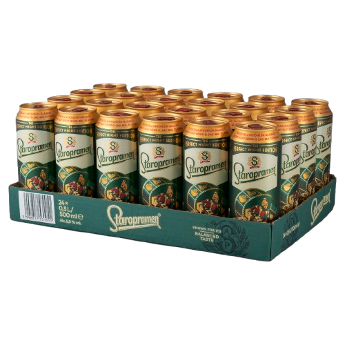 STAROPRAMEN minőségi világos sör 5% (24 db)