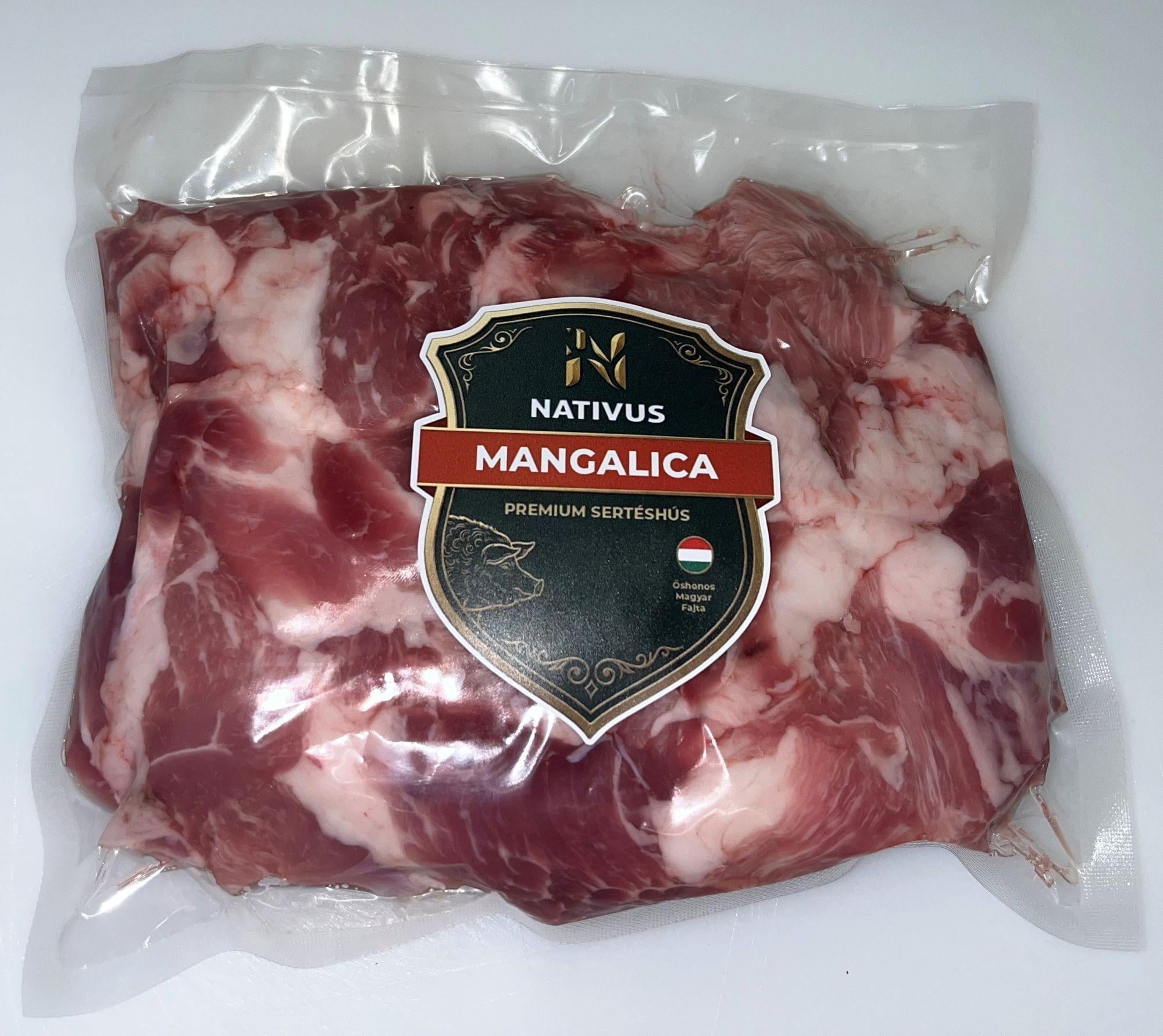 Nativus Mangalica sertés prémium kocka (comb-lapocka)