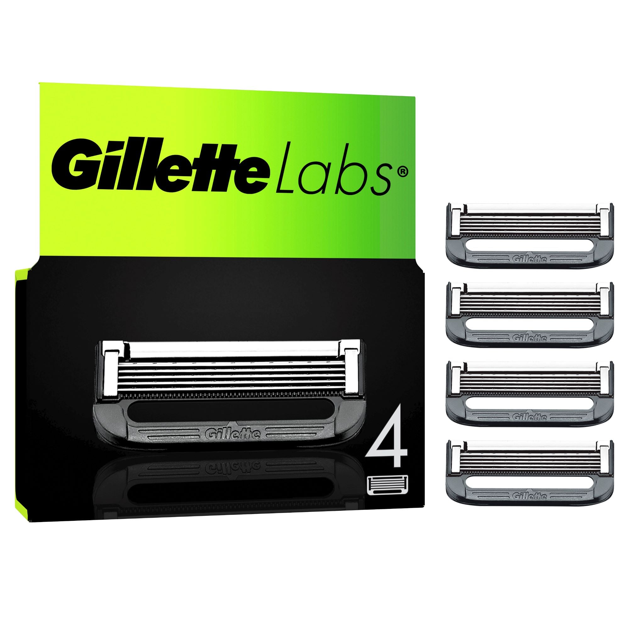 Gillette Labs Borotvabetétek Férfi Borotvához, 4 db