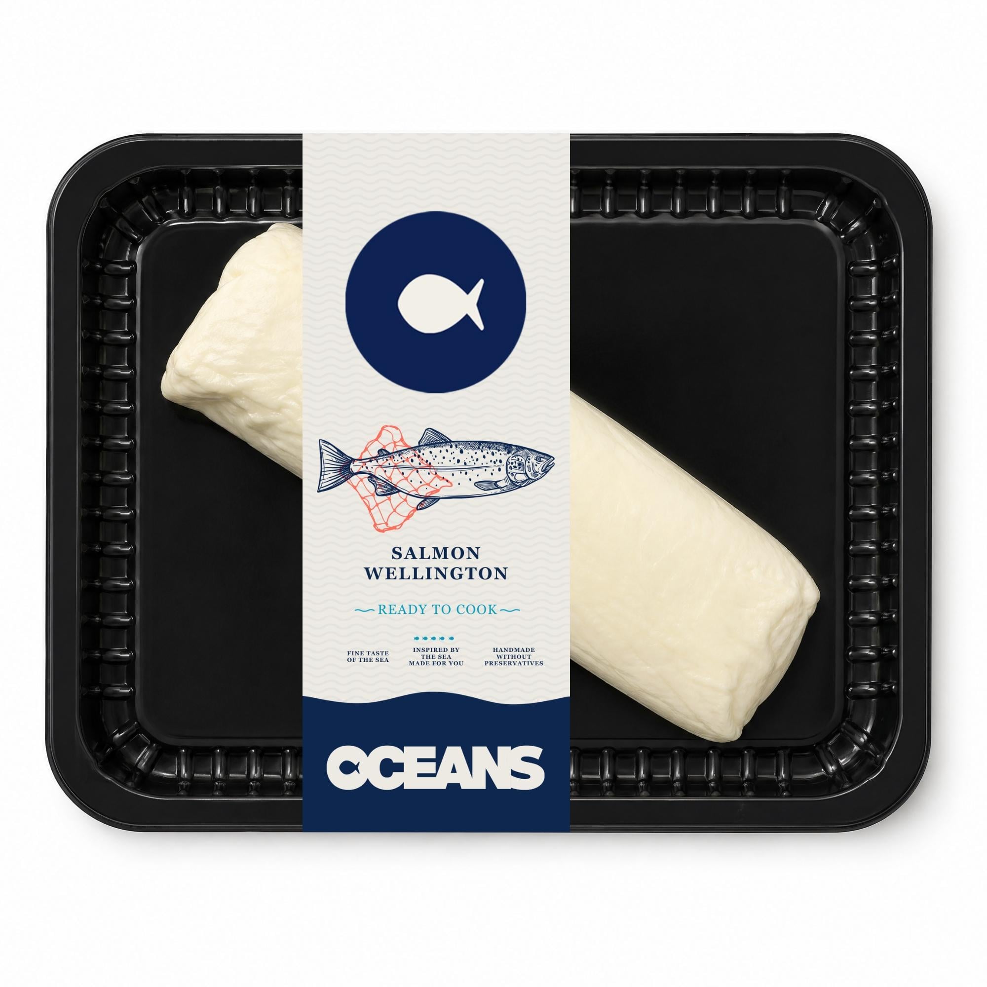 OCEANS Lazac Wellington érlelt sonkával