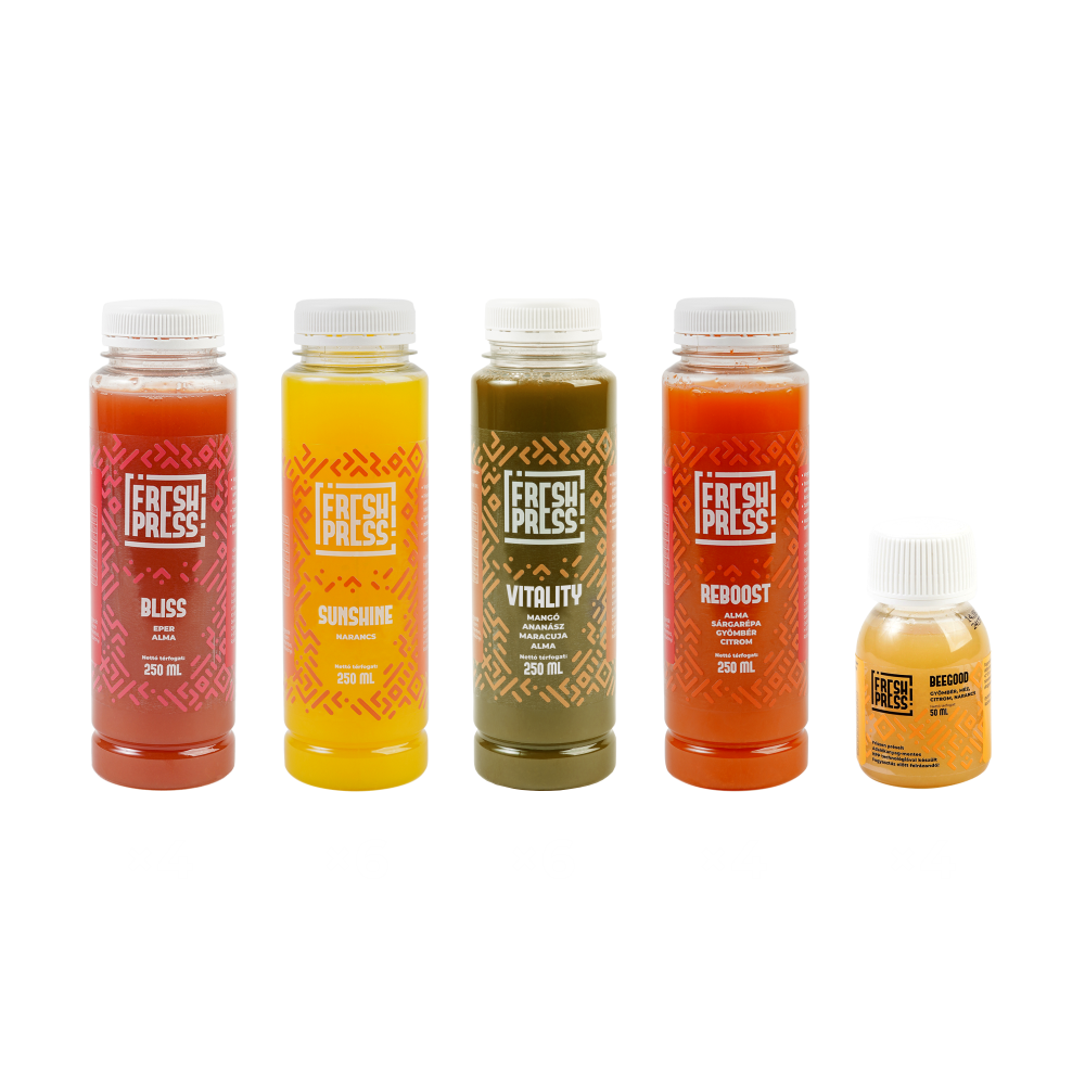 Freshpress Turbó Juice Kúracsomag (24x250ml)
