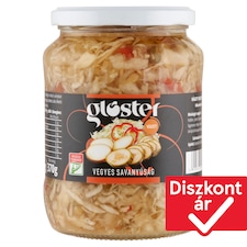 Gloster vágott vegyes savanyúság 680 g