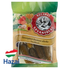 Kécskei Savanyúság savanyított kovászos uborka 650 g