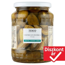 csemegeuborka ecetes, cukros lében 5-8 cm 680 g