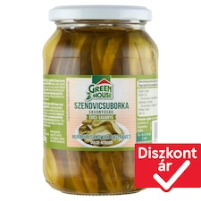 Green House édes-savanyú szendvicsuborka savanyúság 510 g