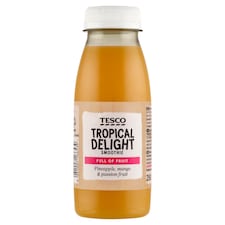 Tropical Delight Smoothie vegyes gyümölcsital gyümölcslevekkel és -pürével 250 ml