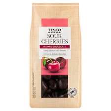 kandírozott meggy étcsokoládé bevonatban 120 g