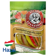 Kécskei Savanyúság csípős, savanyított paprika 550 g