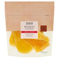 aszalt, cukrozott mangószeletek 100 g