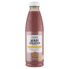 Berry Sensation vegyes gyümölcsital gyümölcslevekkel és gyümölcspürével 750 ml