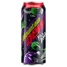 Mountain Dew Pitch Black koffeintartalmú citrus és szőlő ízesített szénsavas üdítőital 500 ml