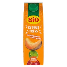 Sió Citrus Friss sárgadinnye-lime-alma vegyes üdítőital gyümölcshússal 1 l