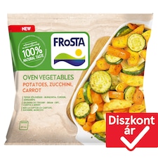 FRoSTA gyorsfagyasztott tepsis zöldségek burgonya, cukkini, sárgarépa 400 g