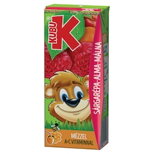 Kubu sárgarépa-alma-málna ital mézzel, vitaminokkal 200 ml