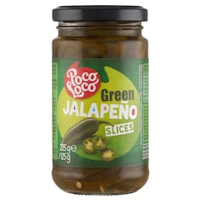 Poco Loco szeletelt zöld jalapeno paprika 225 g