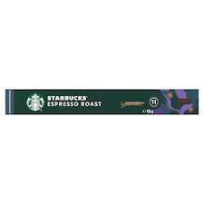 Starbucks by Nespresso Espresso Roast őrölt pörkölt kávé 10 kapszula 55 g