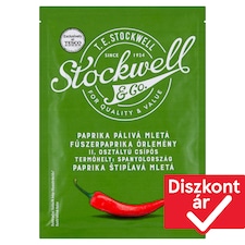 Stockwell & Co. II. osztályú csípős fűszerpaprika őrlemény 20 g