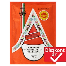 Kalocsai Eredetvédett, hagyományos feldolgozású fűszerpaprika őrlemény 75 g