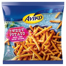 Aviko gyorsfagyasztott édesburgonya hasábok ropogós bevonattal 450 g