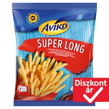 Aviko Super Long elősütött és gyorsfagyasztott szalmaburgonya sütőbe 600 g