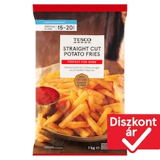 gyorsfagyasztott elősütött hasábburgonya 1 kg