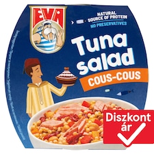 Eva zöldségek tonhallal, kuszkusz és szárított paradicsom 160 g