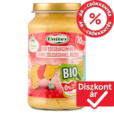 Univer Disney Baby bio édesburgonyás csirke zöldségekkel, rizzsel bébiétel 10 hónapos kortól 220 g