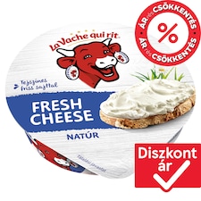 La Vache Qui Rit natúr szendvicskrém tejszínes friss sajttal 80 g