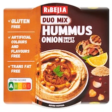 RiBella Hummus csicseriborsó krém karamellizált hagyma 200 g