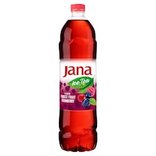 Jana Ice Tea szénsavmentes erdei gyümölcs-áfonya ízű, és vegyes gyümölcs ízesítésű üdítőital 1,5 l