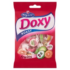 Figaro Doxy Roksy Fruits vegyes gyümölcs ízű cukorkák 90 g