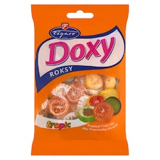 Figaro Doxy Roksy Tropic vegyes gyümölcs ízű cukorkák 90 g