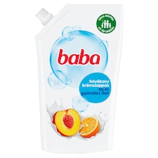 Baba tej és gyümölcs illat folyékony krémszappan utántöltő 500 ml