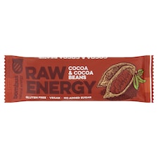 bombus Raw Energy Cocoa & Cocoa Beans gyümölcs szelet 50 g