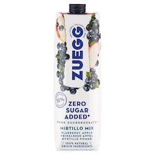 Zuegg Zero gyümölcs alapú ital almával és áfonyával 1000 ml