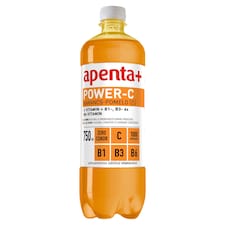 Apenta+ Power-C narancs-pomelo ízű szénsavmentes, energiamentes üdítőital édesítőszerekkel 750 ml