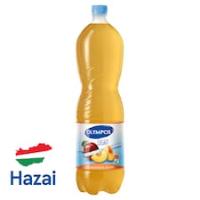 Olympos energiaszegény alma-őszibarack szénsavmentes üdítőital édesítőszerekkel 1,5 l