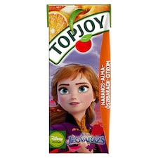 Topjoy szénsavmentes narancs-alma-őszibarack-citrom ital hozzáadott vitaminokkal 200 ml