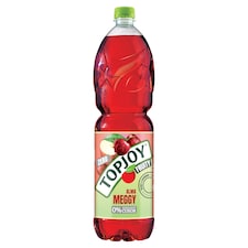 Topjoy alma-meggy gyümölcsital édesítőszerekkel 1,5 l