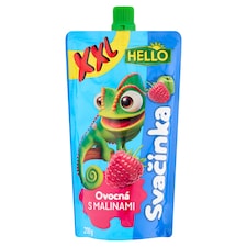 Hello XXL gyümölcs snack málnával 200 g