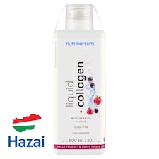 Nutriversum Flow erdei gyümölcs ízesítésű, kollagén-, glicin-, L-arginin tartalmú ital 500 ml