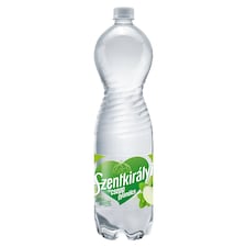 Szentkirályi Egy csepp gyümölcs alma- és menta ízű szén-dioxiddal enyhén dúsított ital 1500 ml