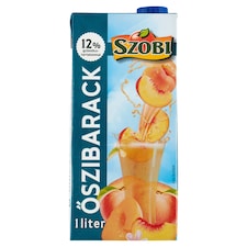 Szobi rostos őszibarack ital cukorral és édesítőszerekkel 1 l