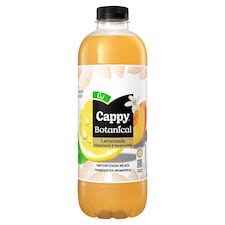 Cappy Botanical szénsavmentes citromos üdítőital sárgabaracklével és narancsvirág-kivonattal 1,25 l