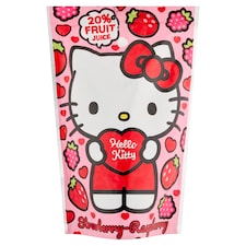 Hello Kitty szénsavmentes epres-málnás ital 200 ml