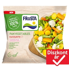 FRoSTA gyorsfagyasztott kedvenc serpenyős zöldségek 400 g