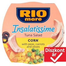 Rio Mare Insalatissime Corn készétel zöldségekkel és tonhallal 160 g