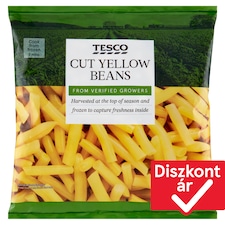 gyorsfagyasztott sárga hüvelyű vágott zöldbab 450 g